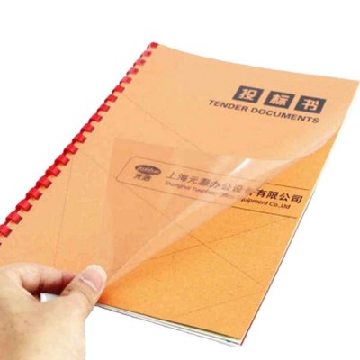 A3/A4 Size PVC Clear/Color  Sheet for Book Cover Usage